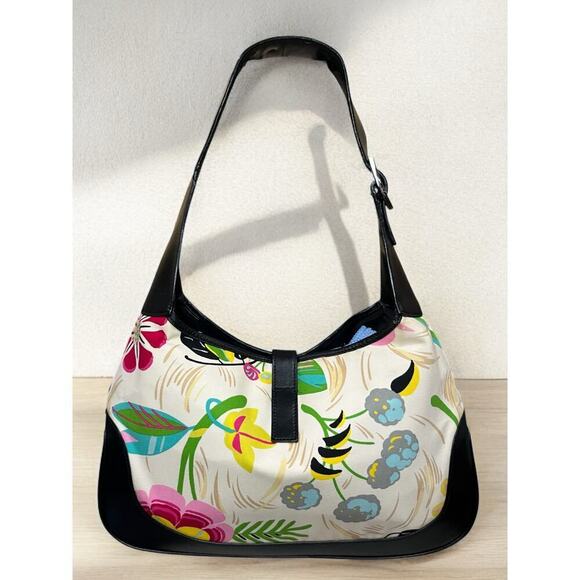 Vintage Gucci 001 – 3306 Flora Jackie Hobo Bag - Picture 2 of 16